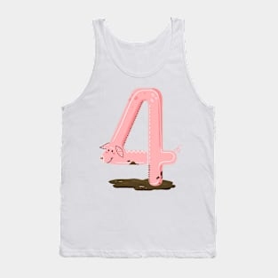 Pig four Tank Top